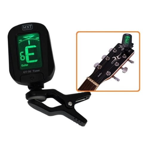 Afinador Digital Cromático Para Violão,guitarra  Mxt Gt-30