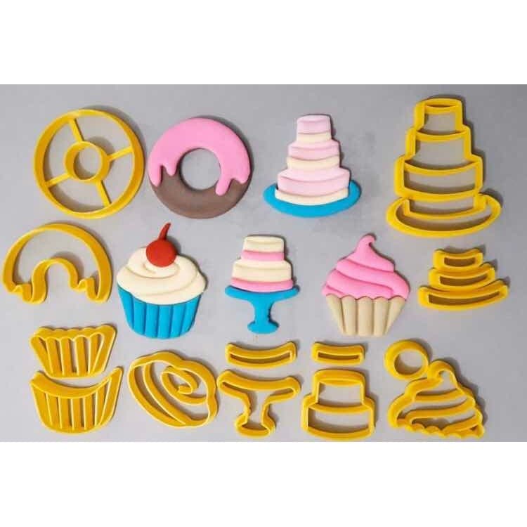 Kit Cortador Doces/ Patisserie 4,5 Cm