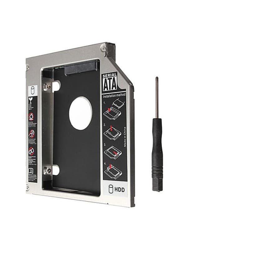 Gaveta Adaptadora Para Hd Secondo Hdd Caddy 12.7mm