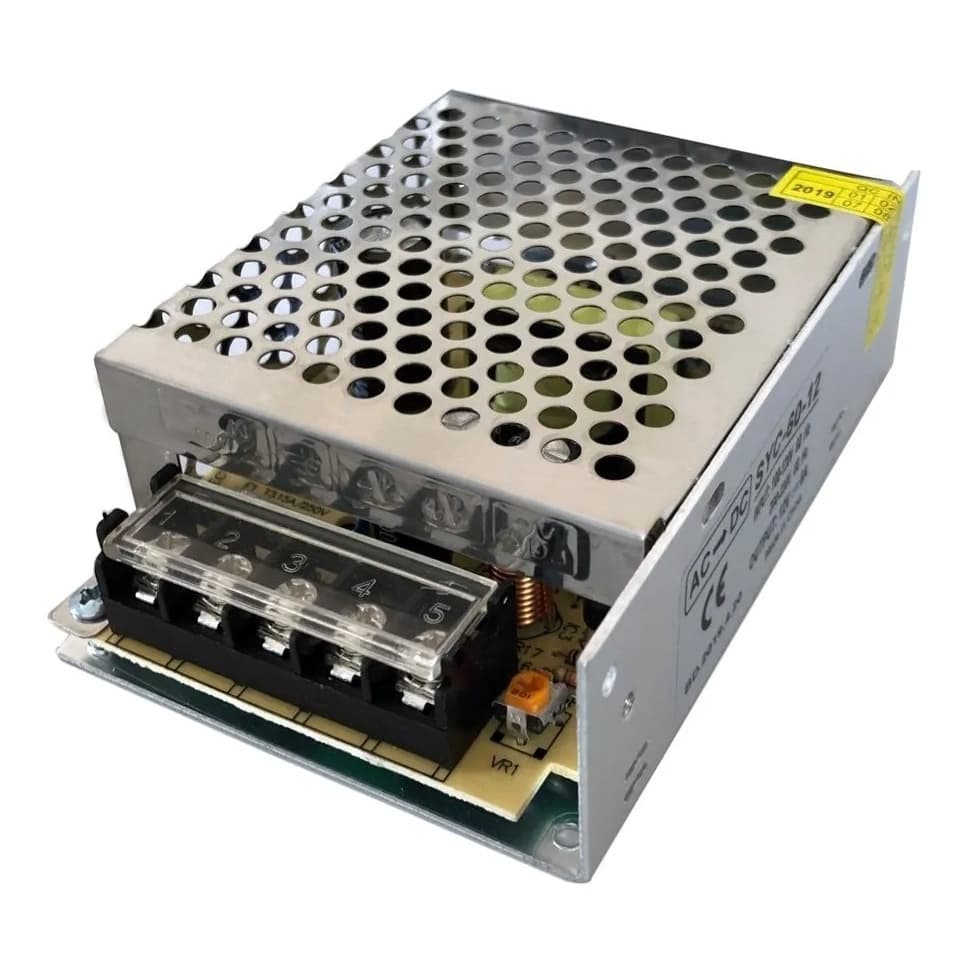 Fontes Chaveada 12v 60w Camera Fita Led Som Bivolt