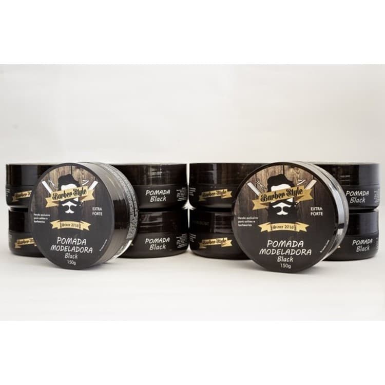 Pomada Black 130g Barber Style kit 3 und