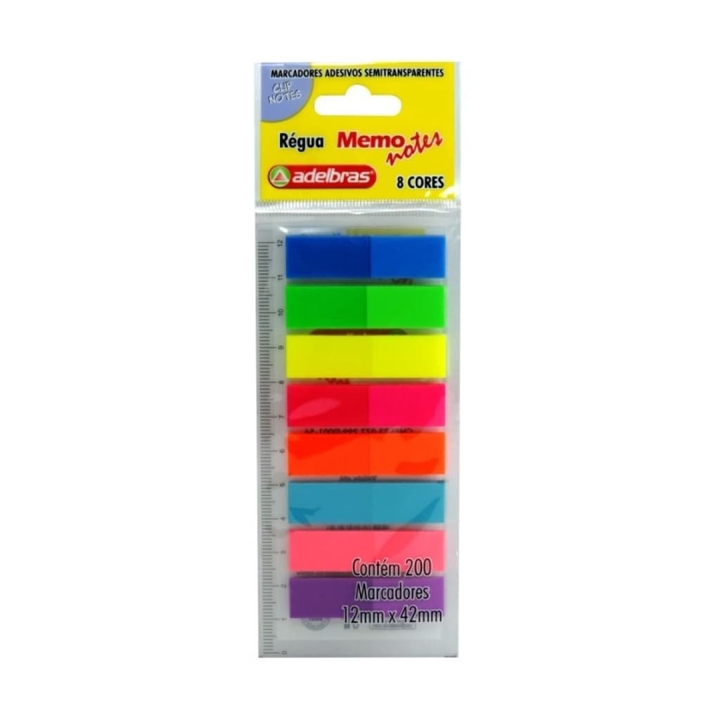 MARCADORES ADESIVOS MEMO NOTES - ADELBRAS