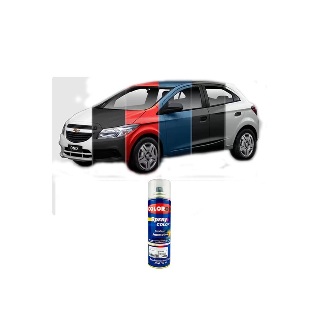 Tinta Spray Automotiva Na Cor Do Seu Carro 300ml