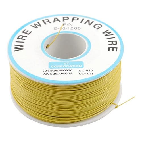 Fio Wrapping Wire Wrapp Awg 30 Awg 200m Várias Cores Arduino
