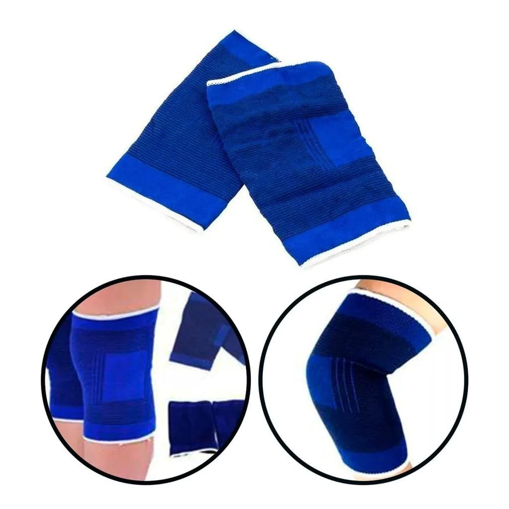 2x Joelheira Protetor de Joelho Tensor Muscular Treinamento