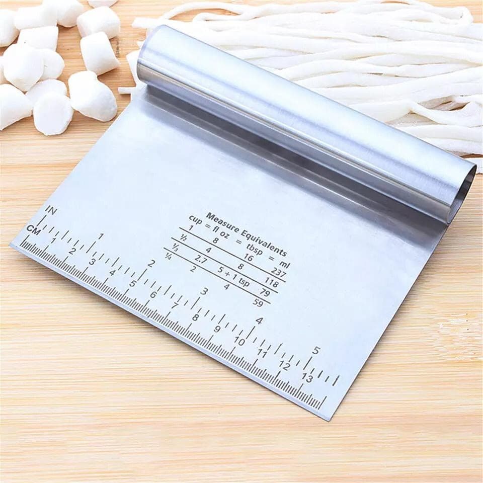 Espátula Culinária de Inox 15cm - p/ Alimentos Massa Bolo Legumes Pães - Rita Lobo