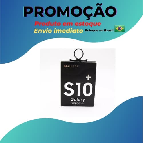 Fone com Microfone S10 + Intra Auricular Hearphones