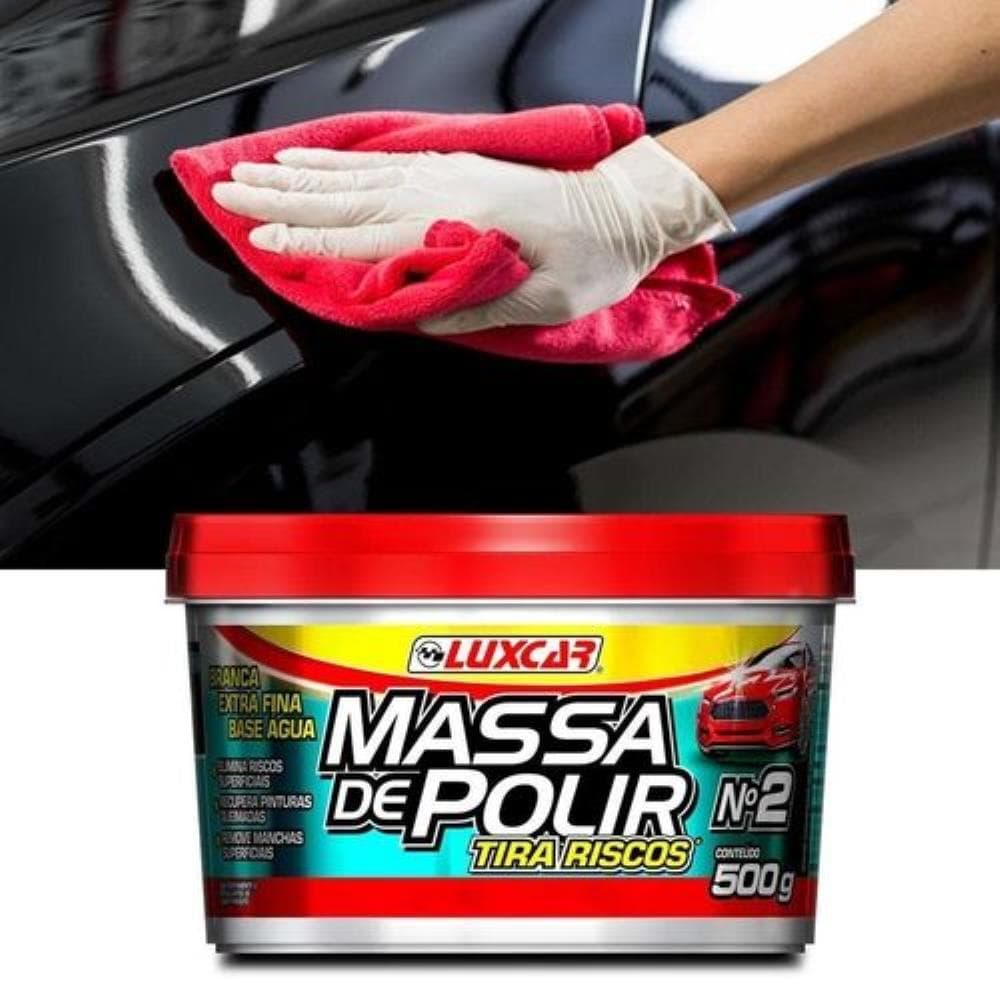Massa De Polir Tira Riscos Luxcar 500g