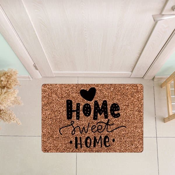 Tapete Decorativo para Porta Home Sweet Home - 40x60cm
