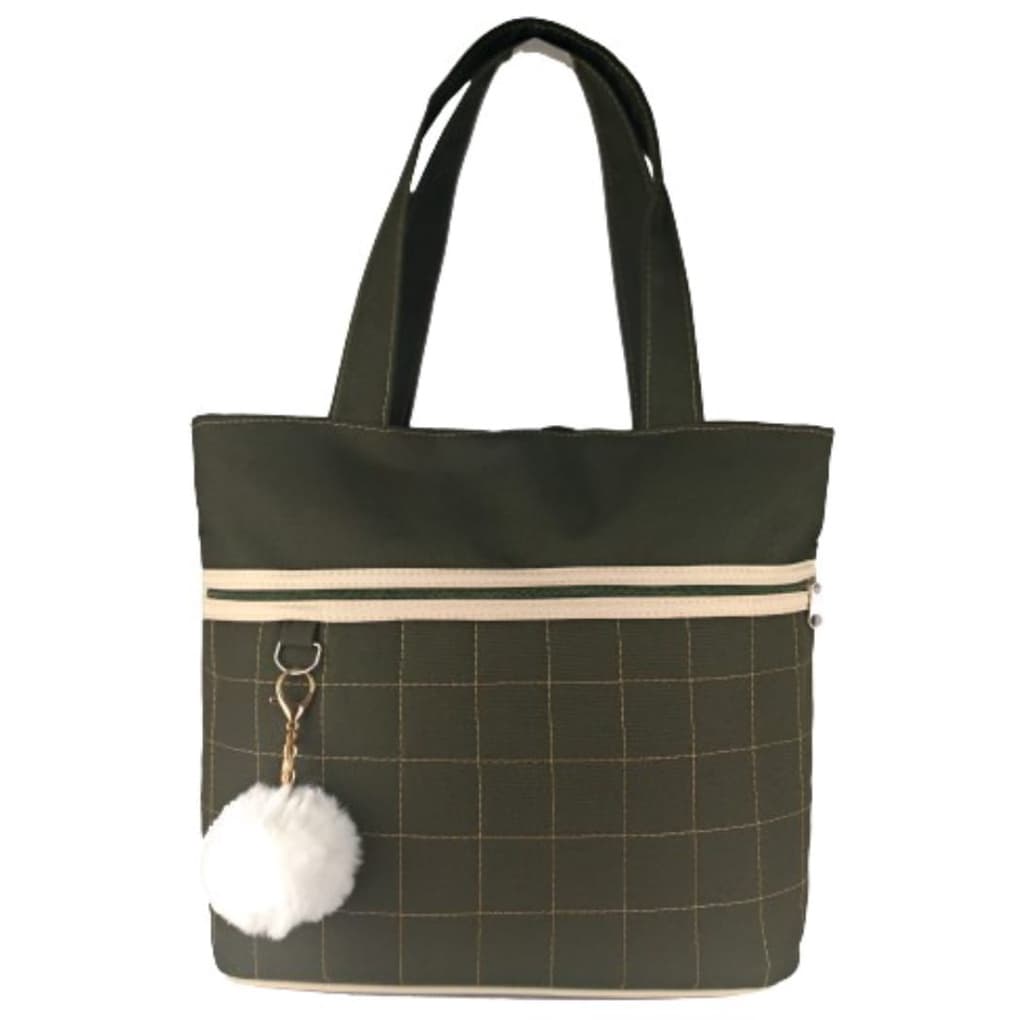 Bolsa Feminina Casual Praia Livros Escola Faculdade Academia Forte Saco Resistente Grande Linda Tecido Oxford Bambuzal