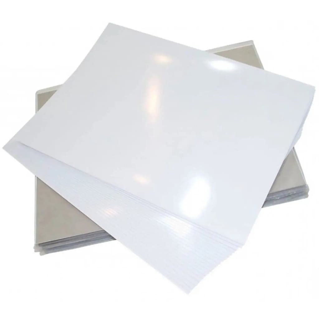 Papel Foto Brilhoso A4 50 Folhas 180g Papel Fotográfico