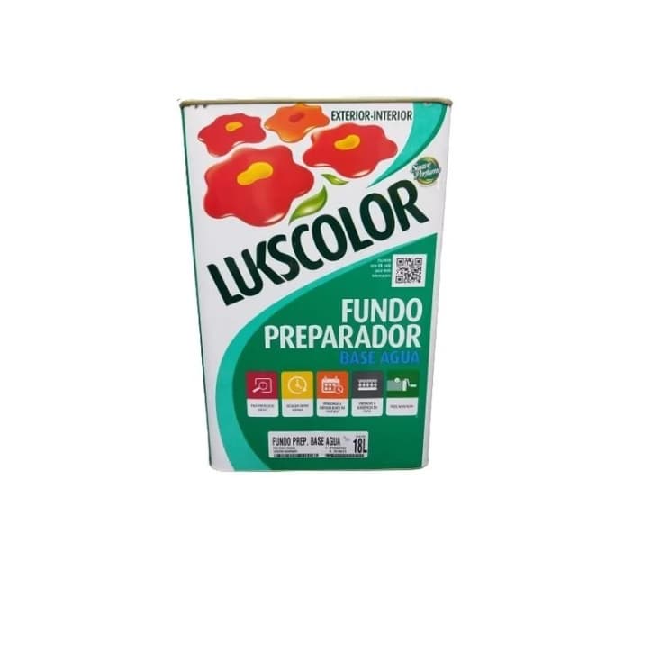 Fundo Preparador Parede Gesso Drywall Reboco Fraco - Base Água 18 Litros Lukscolor