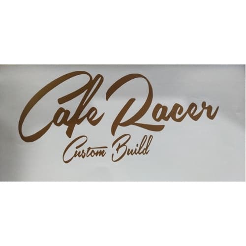 Adesivo Café Racer Tanwue Capacete Moto Motocicleta
