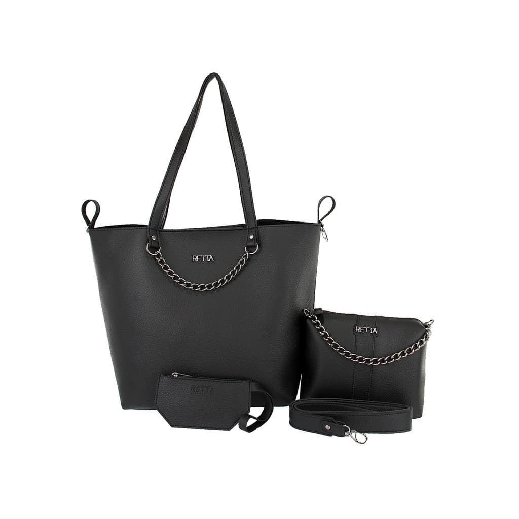 Kit Bolsa Feminina Transversal Sacola Brinde Necessaire
