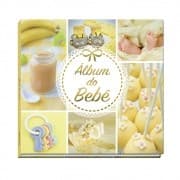 Livro- Álbum de bebê- Amarelo