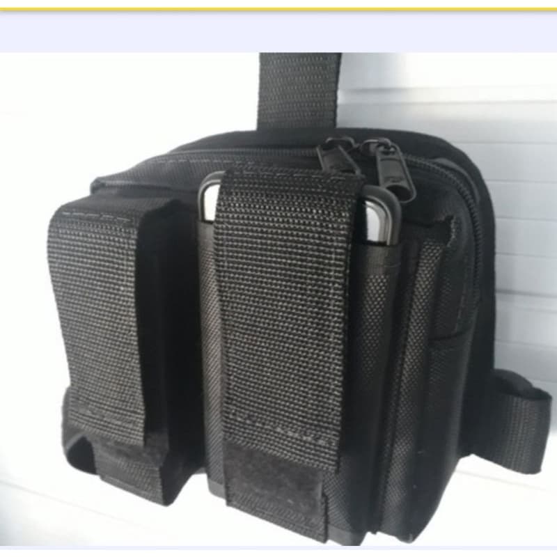 pochete porta carregador de perna