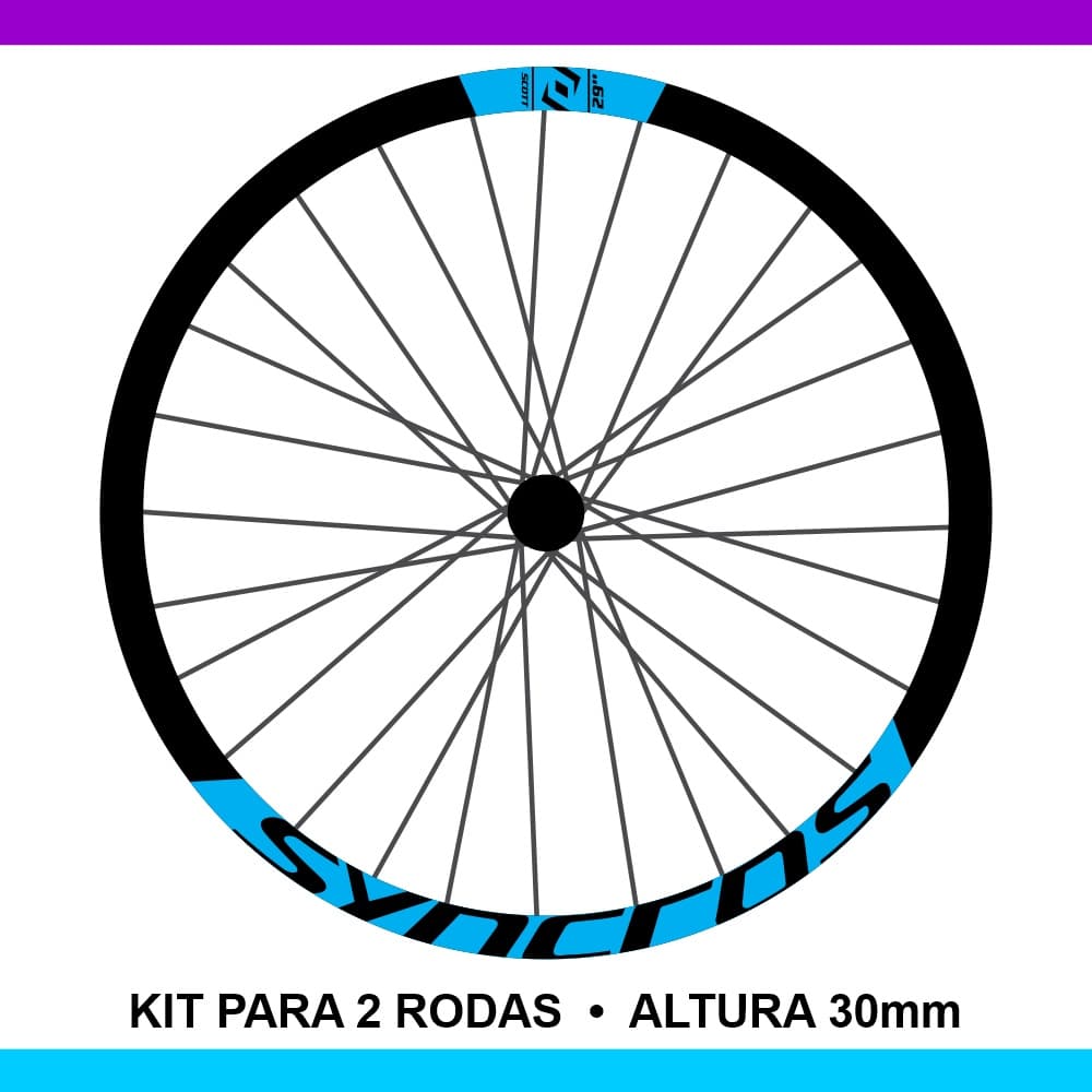 Adesivo para roda Syncros 29