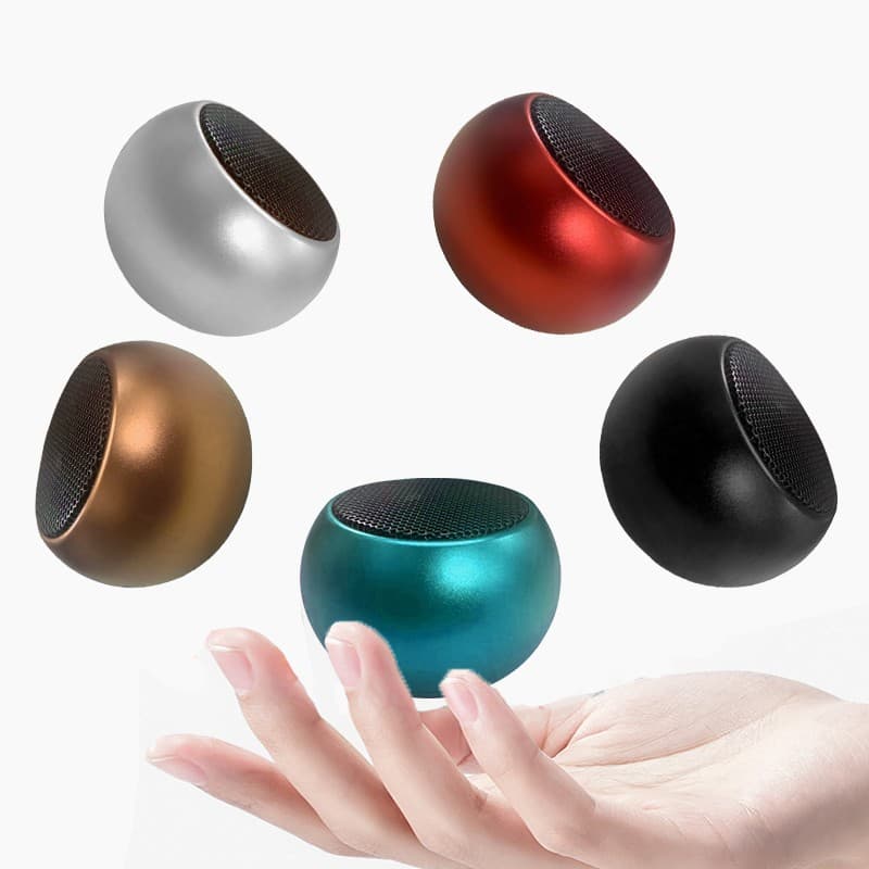 Mini Caixa De Som Bluetooth V5 Estilo metal M3 TWS