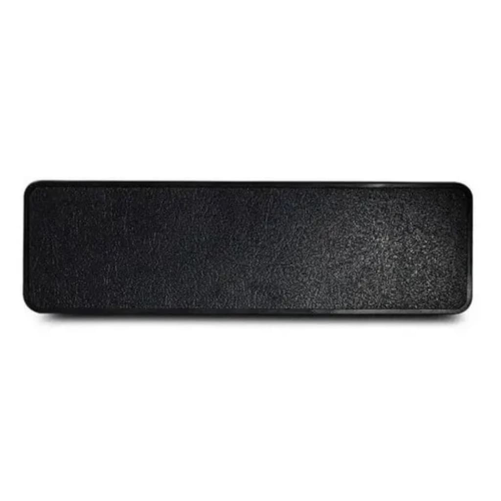 Kit 2 Tapa buraco preto para rádio 1 din travante universal para todos os veículos