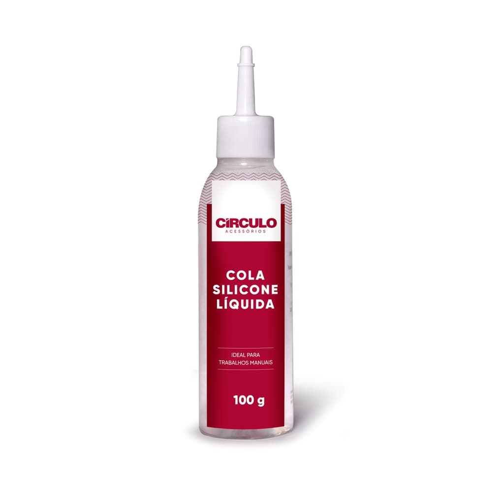 Cola Líquida Fria De Silicone 100g Círculo
