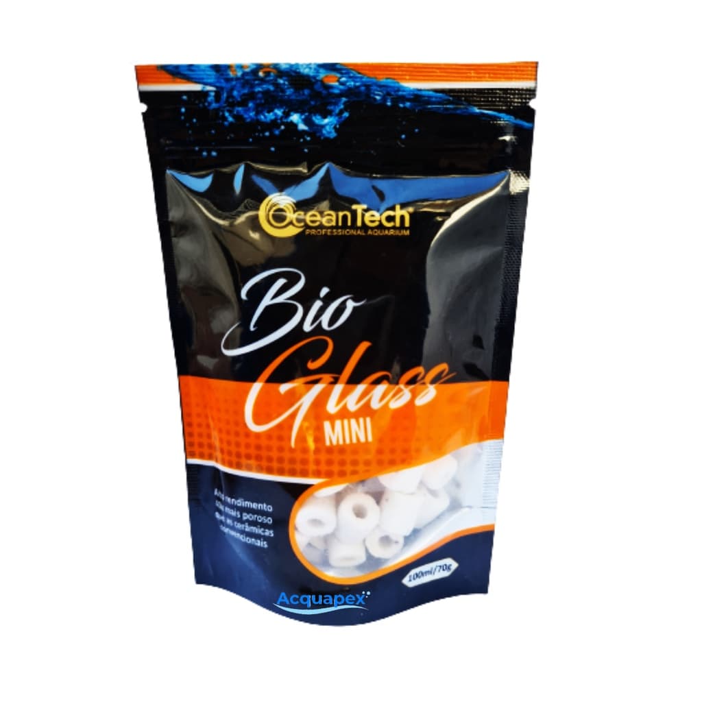 Mídia Bio Glass Mini 100ml/70g OceanTech Cerâmica mais porosa