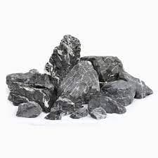 Rochas Black & White Rock Enfeite Hardscape Para Aquarios e Lagos - 1kg