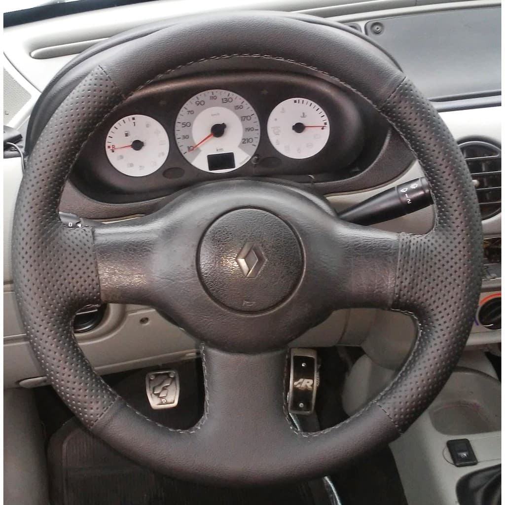 capa de volante costurada clio/kangoo