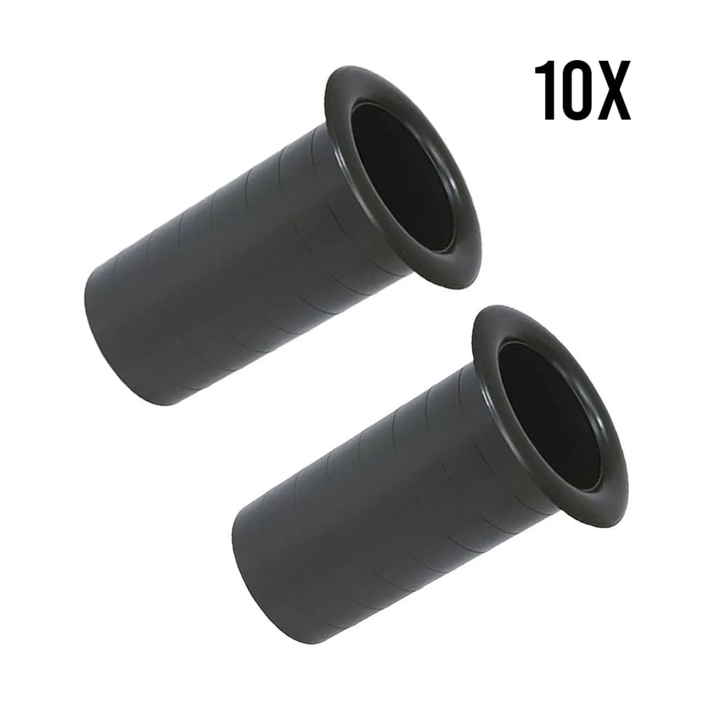 Kit 10 Duto Aero Caixa Acústica Selada 2 Pol. Plástico ABS