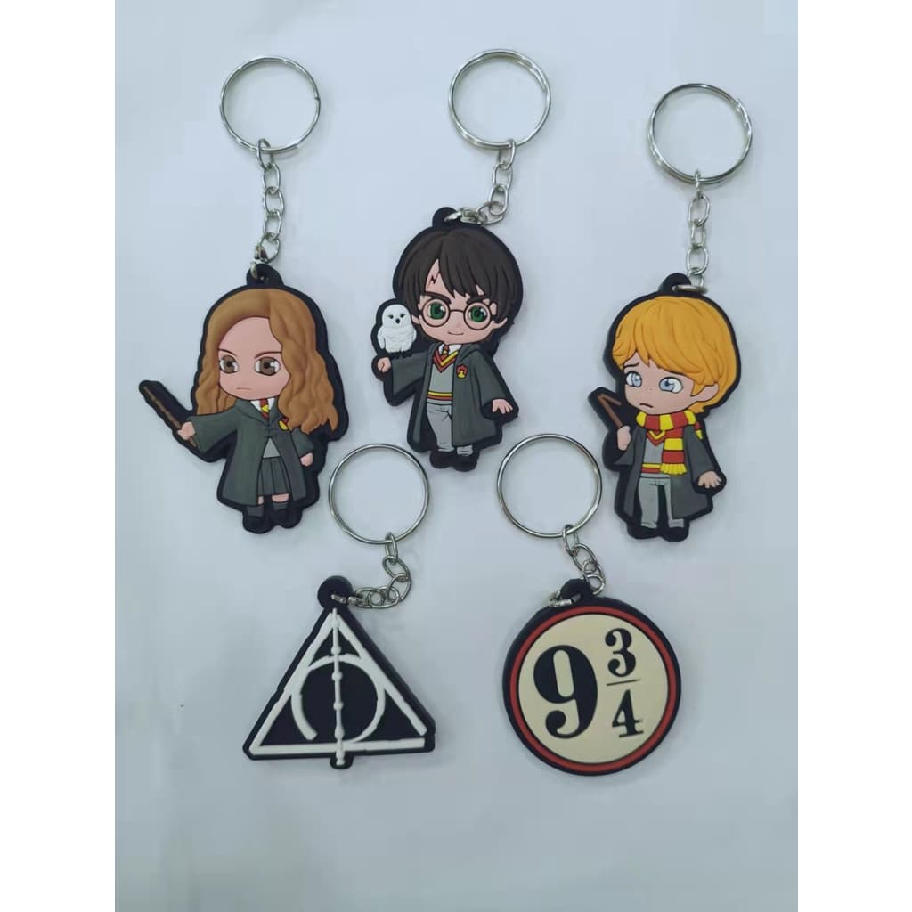 Chaveiros Emborrachados Harry Potter de personagens