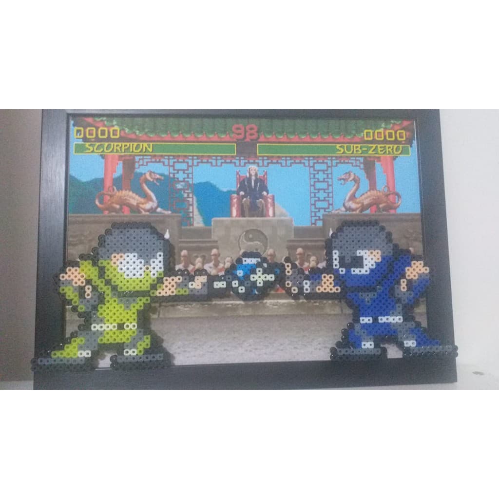 Quadro Pixel - Mortal Kombat