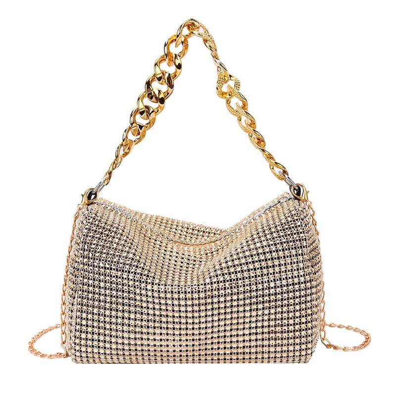 CHENXIAOHONG Bolsa Feminina de Mão e Transversal, Estilo Niche, Brilhante