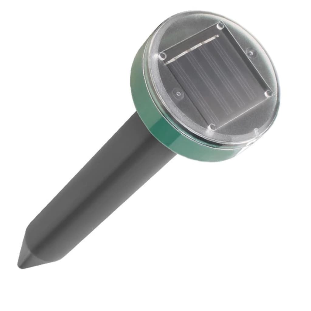 Repelente Ultrassónico Energia Solar Jardim Peste Cobra Rato