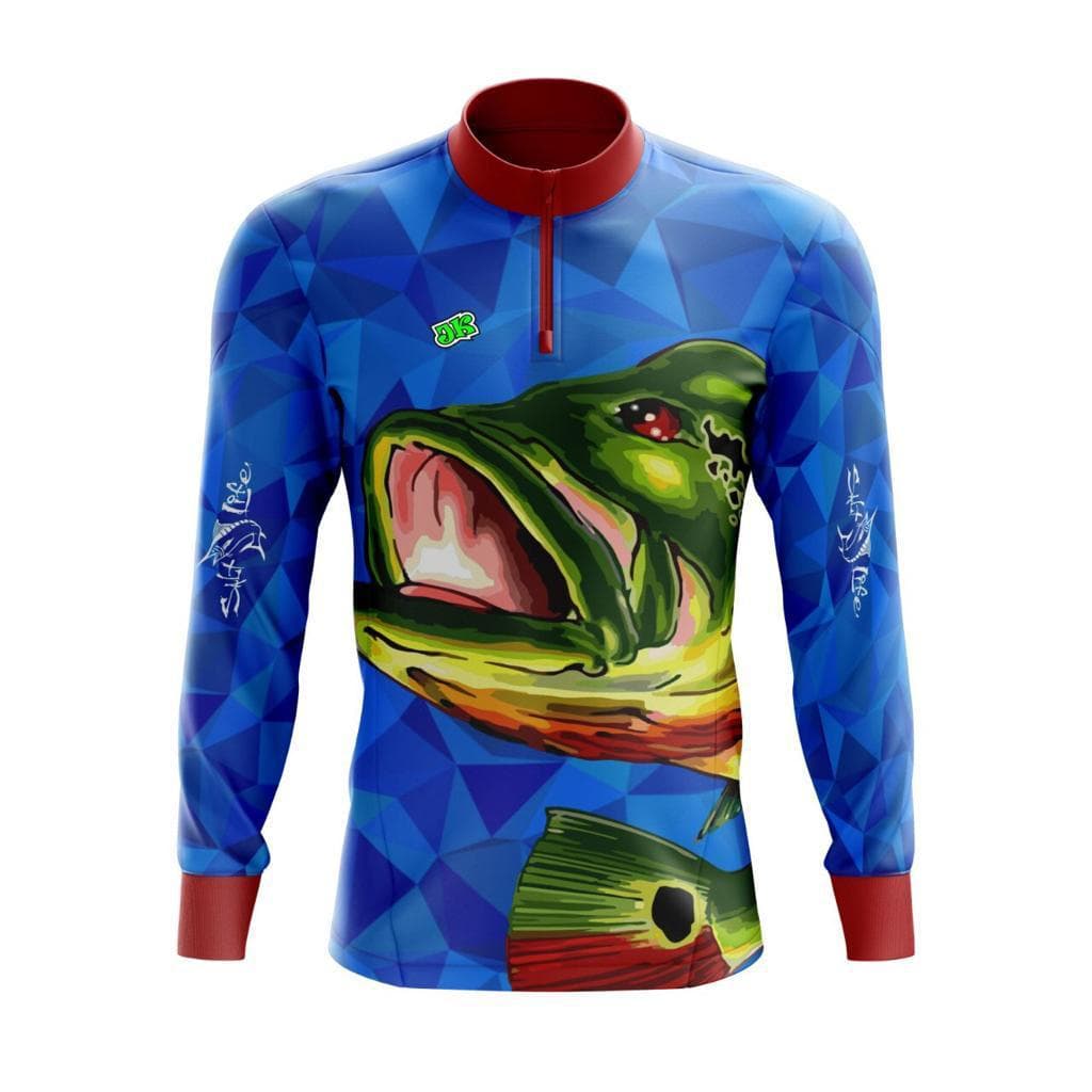 CAMISETA DE PESCA MANGA LONGA ESPORTE PREMIUM