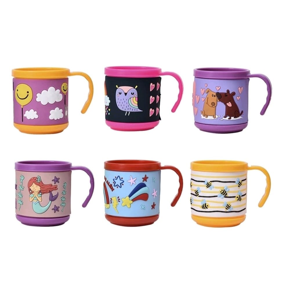 Caneca Infantil Canequinha Emborrachada - 1 unidade
