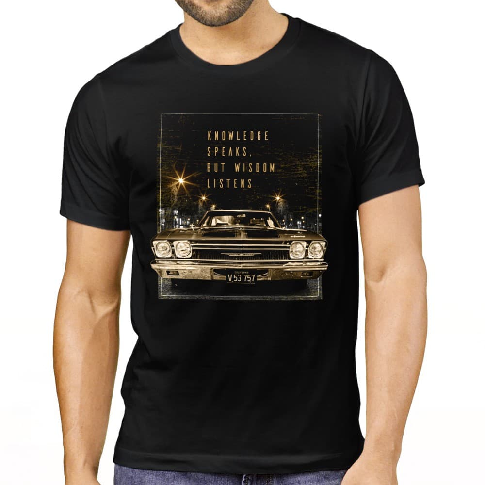 Camiseta Carro Antigo Estilo Vintage 100% Algodão Moda Masculina