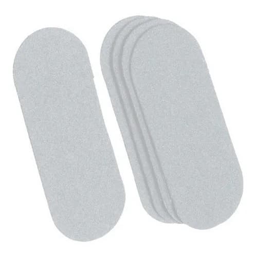 REFIL LIXA PÉ C/ 12 GRÃO 100 FINA BRANCA 11,5cm X 4,5cm