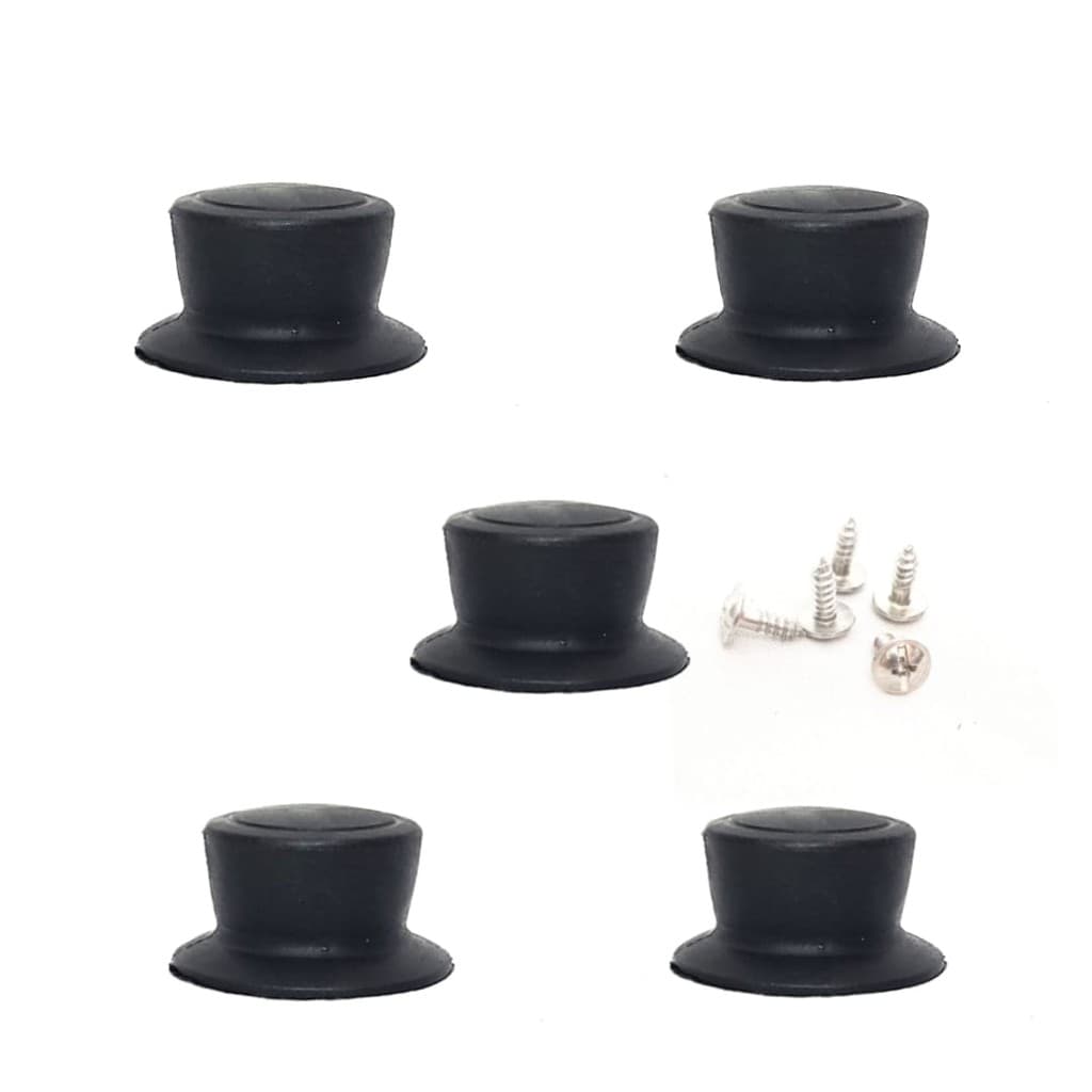 Kit de Pomel Puxadores de Tampa 5 Peças