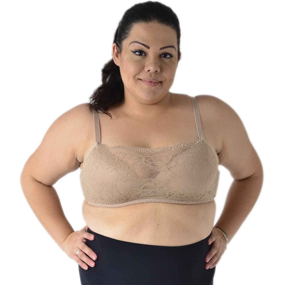 Sutia Reforçado Top De Renda Lorena - Do 42 Ao 54 Incrivel