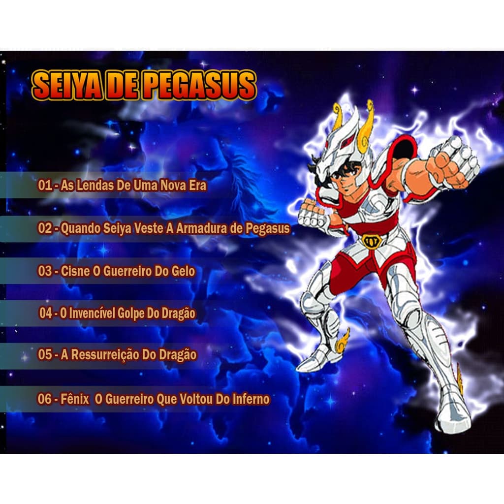 os cavaleiros do zodiaco saga classica completa com as duas dublagens
