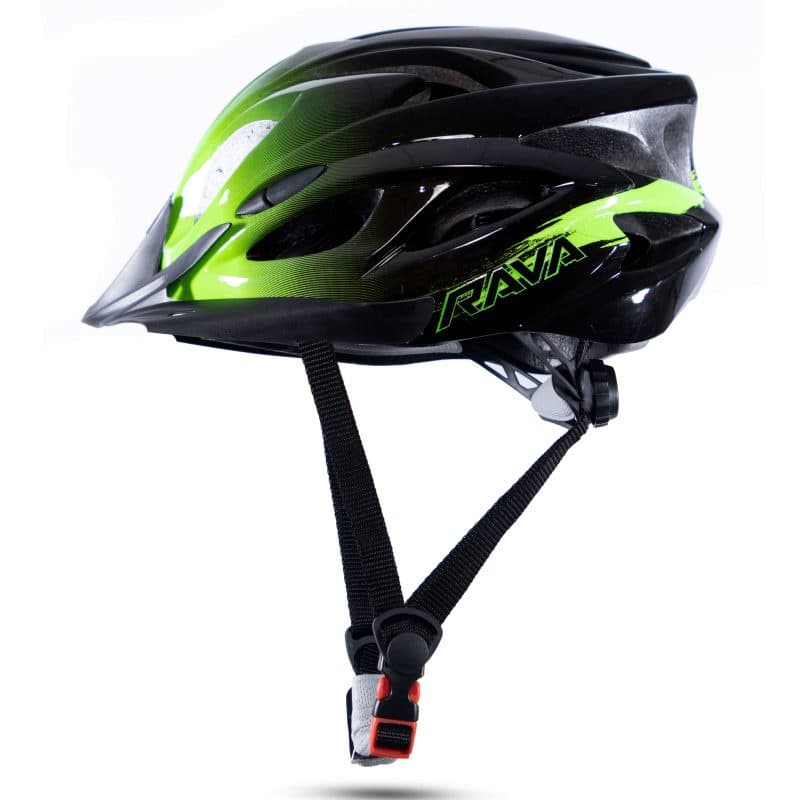 Capacete Mtb Speed Bicicleta Bike Rava Space III Pt/Vd