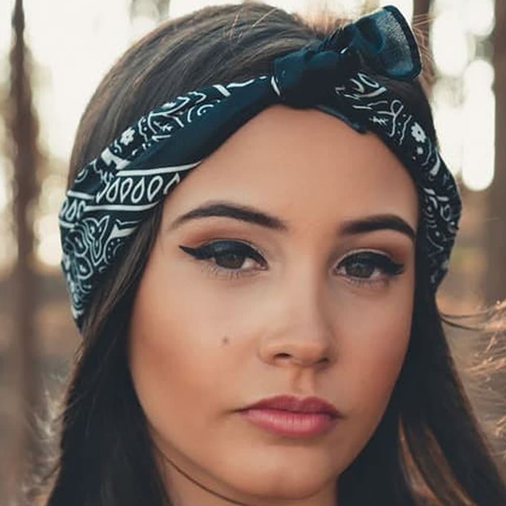 Lenco Bandana Varias Estampas e Cores Rock Fitness Sports