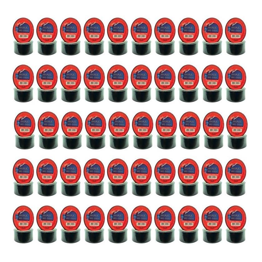 Kit 100 Unidades Fita Isolante Anti Chama Isoflex 19mm X 10m