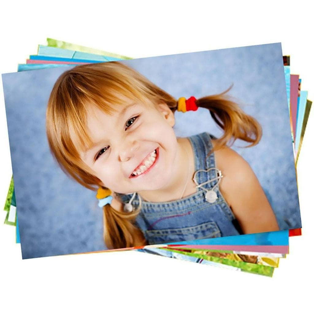 Papel Fotográfico Dupla Face 220g A4 Glossy Branco Brilhante com 100 folhas