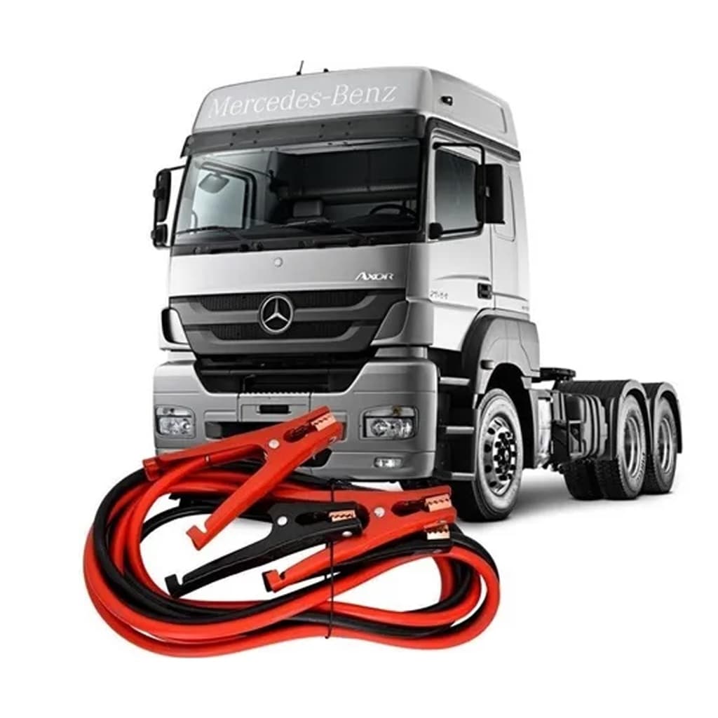 Cabo De Chupeta Carga Caminhão E Carros 3 Metros 12mm 800amp