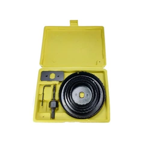 Kit Serra Copo 8 peças Fertak Maleta
