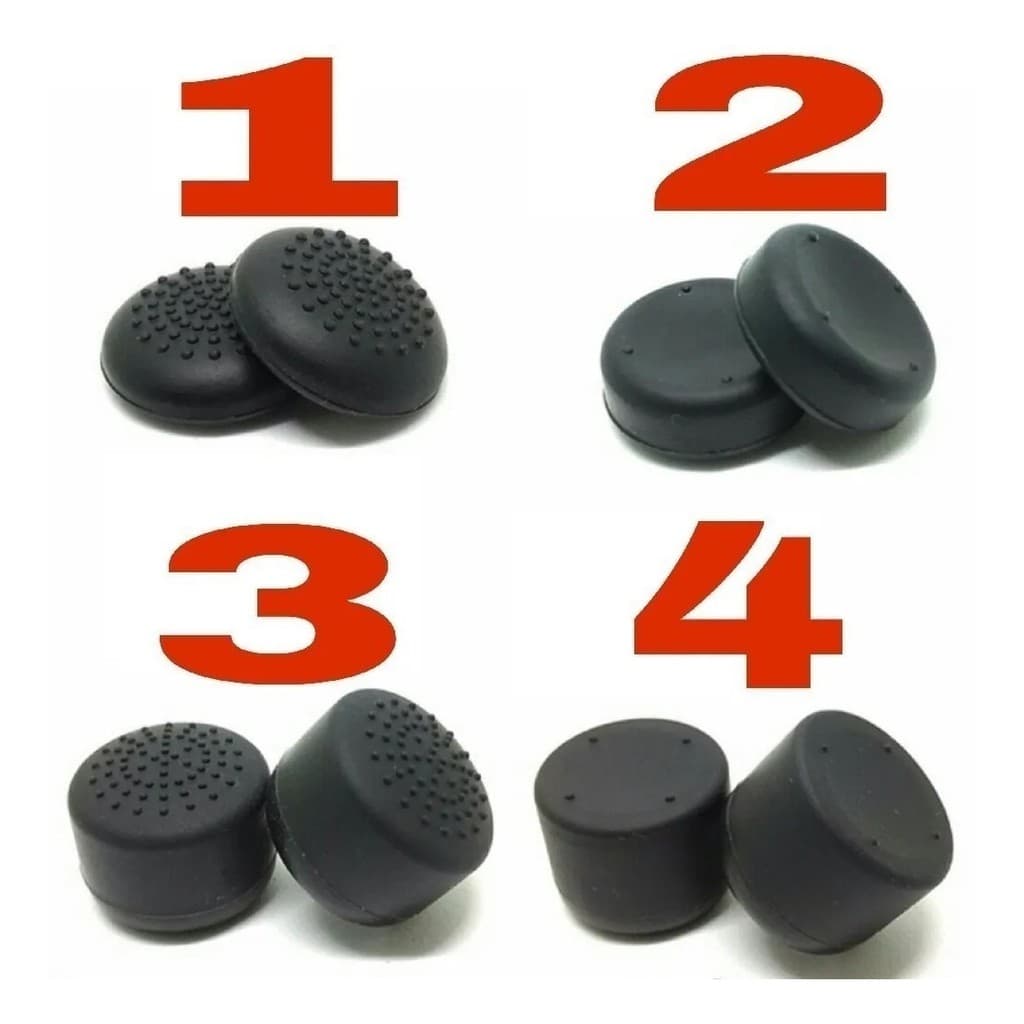 08 Grips Analógico Extensor Controle Ps4 Xbox