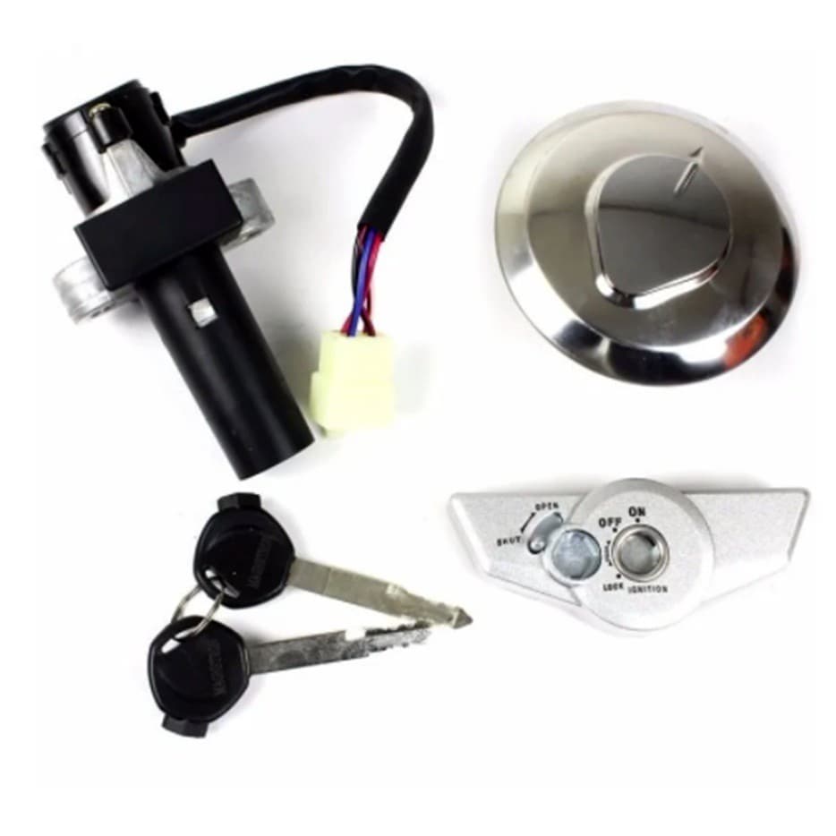 Kit Chave Ignição Titan 150 2009 A 2013 Mesma Chave  Tudo