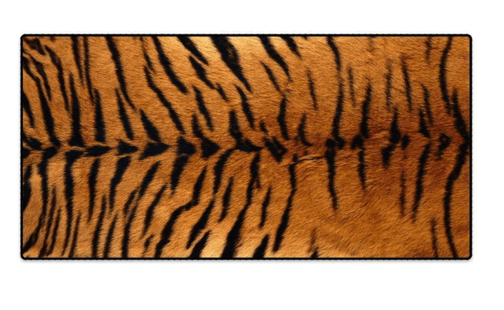 Mouse Pad Gamer Grande Exbom MP-7035C P/PC Gamer 70x35 Cm PELE DE TIGRE