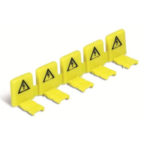 Isolador De Barramento Proteção Amarelo 5 Polos - Enerbras - Ipr-e5