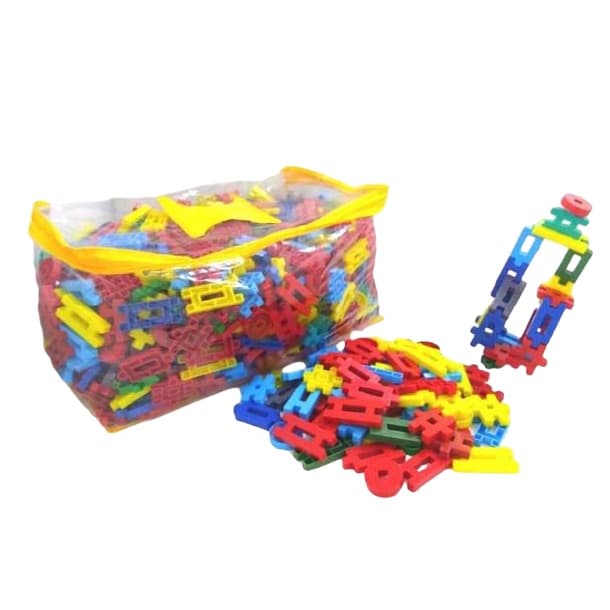 kit 350 infantil divertido multiblocos para crianças diversão ideal toy kids